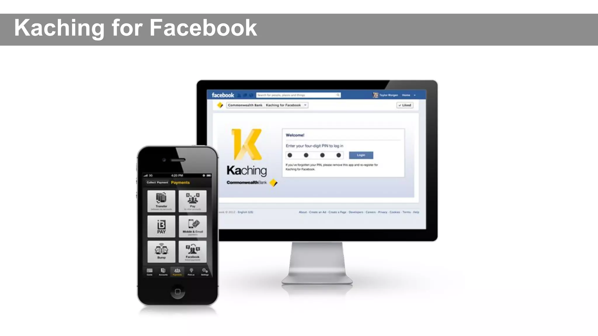 Kaching for Facebook
 