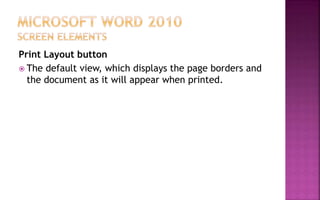 The introduction to microsoft office and programming languages | PPTX