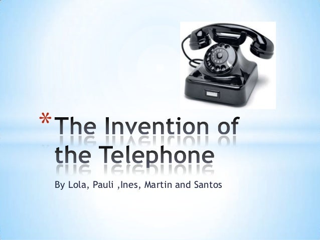 presentation about invention of telephone