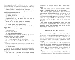 Chapter 5 Invisible Man The invisible man | PDF