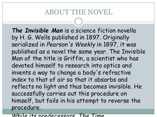 the invisible man book essay