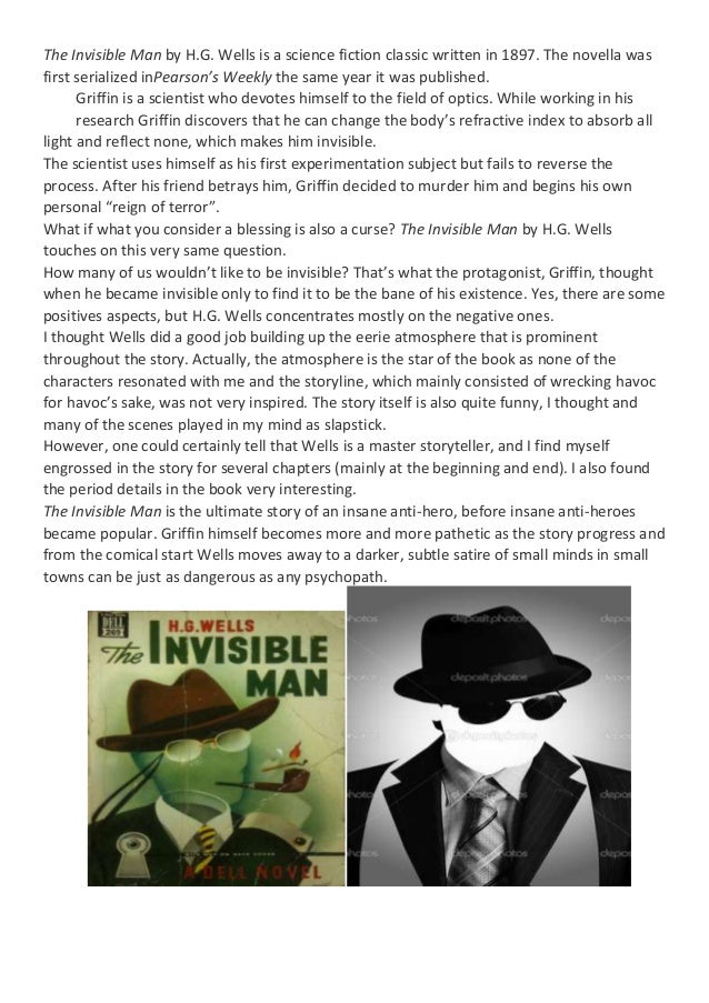 the invisible man book review ppt