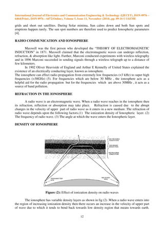 The ionosphere and radio propagation | PDF