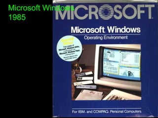 Microsoft Windows  1985 