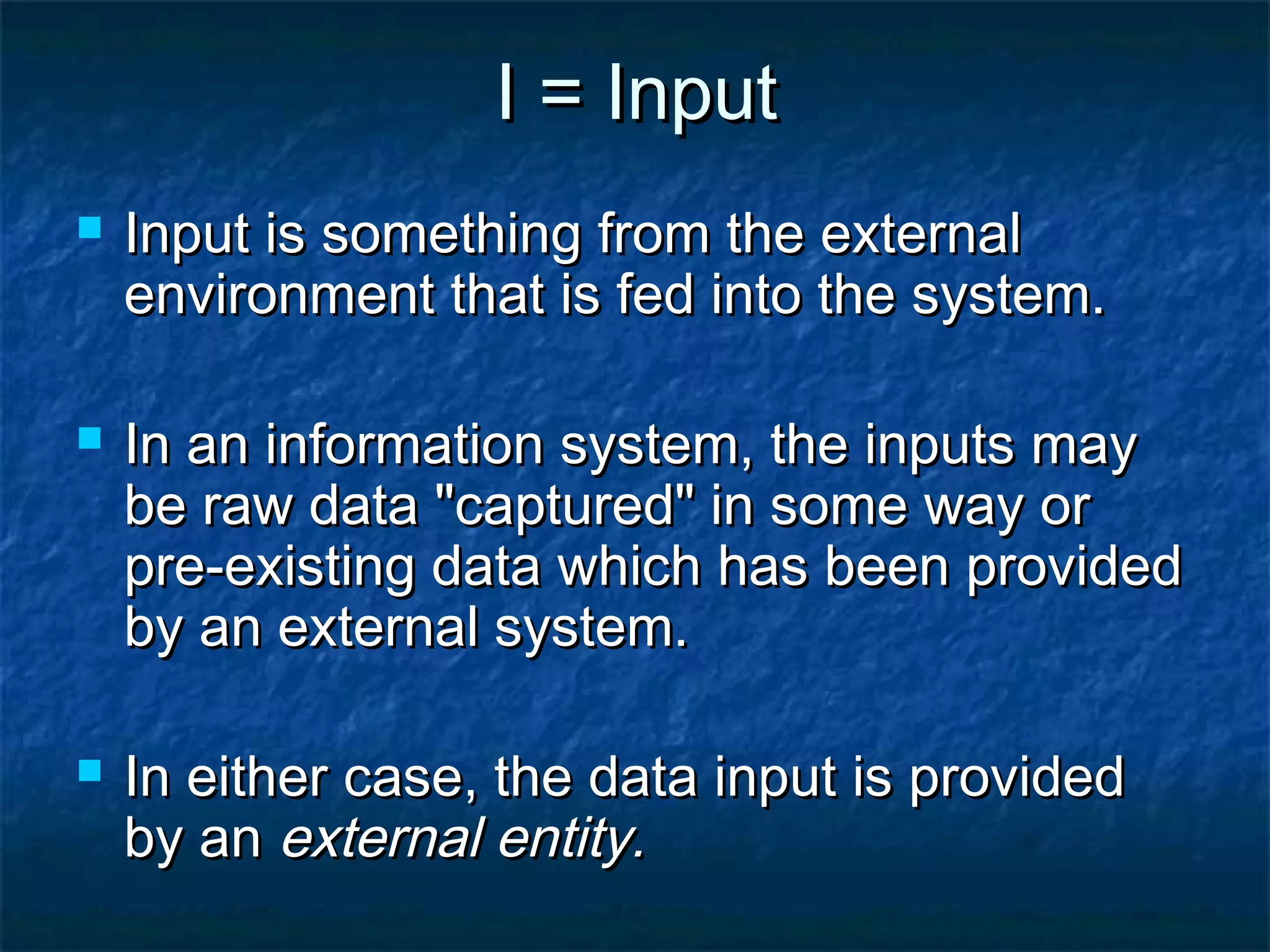The IPO Model of Evaluation (Input-Process-Output) | PPT