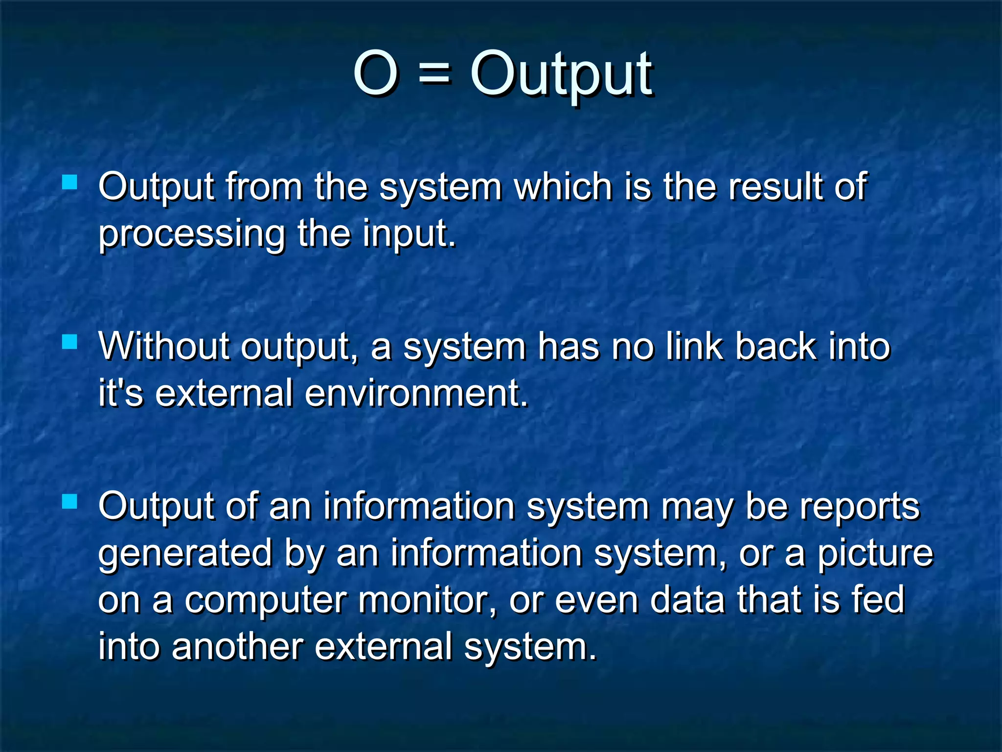 The IPO Model of Evaluation (Input-Process-Output) | PPT