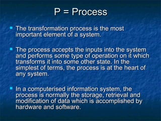 The IPO Model of Evaluation (Input-Process-Output) | PPT