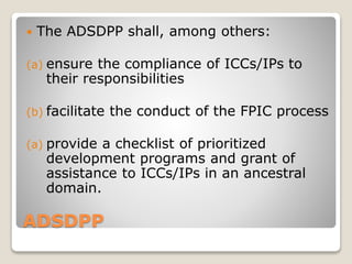 Sample Adsdpp Map The IPRAW LAW the report.pptx