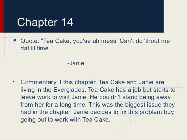 Tea Cake Quote About Janie Tea Cake Quote About Janie