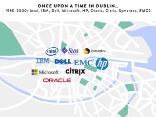 ONCE UPON A TIME IN DUBLIN… 
1950-2000: Intel, IBM, Sun Microsystems, Dell, Microsoft, HP, Oracle, Citrix, Symantec, EMC2 ...