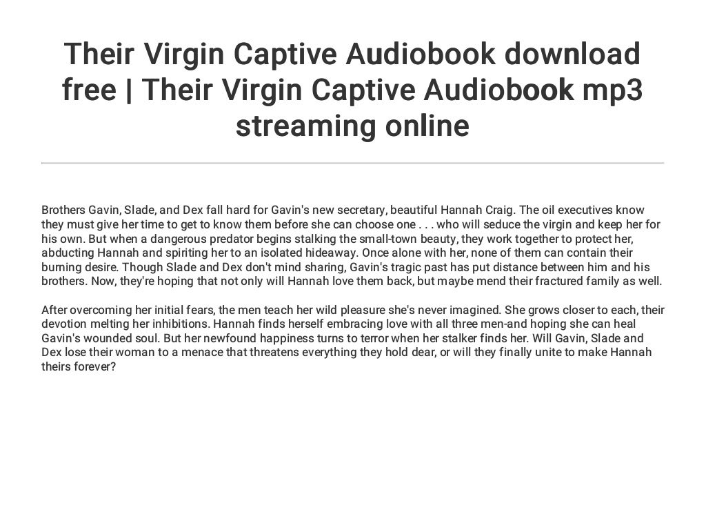 their virgin captive book their virgin captive book