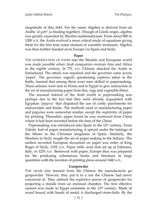 Muslim Paper The islamic civilization | PDF