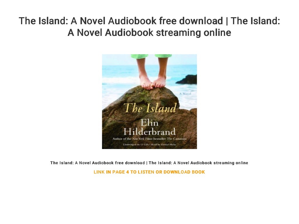 The Island: A Novel Audiobook free download | The Island: A Novel ...