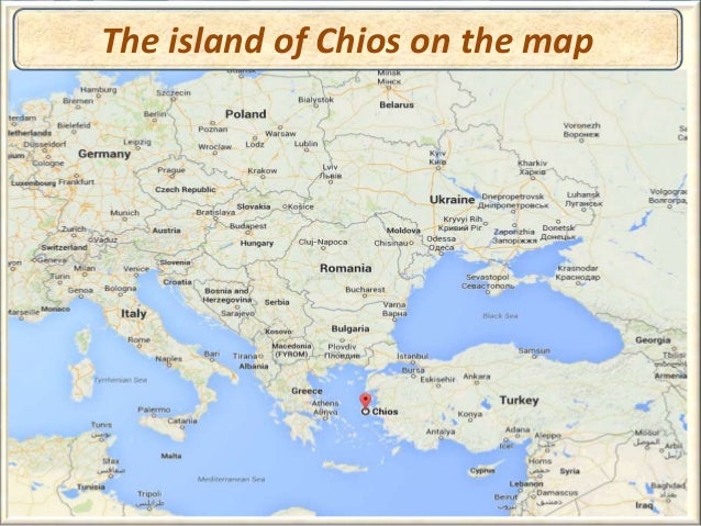 The island of chios