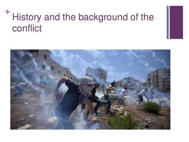 Israeli-palestinian conflict thesis statement