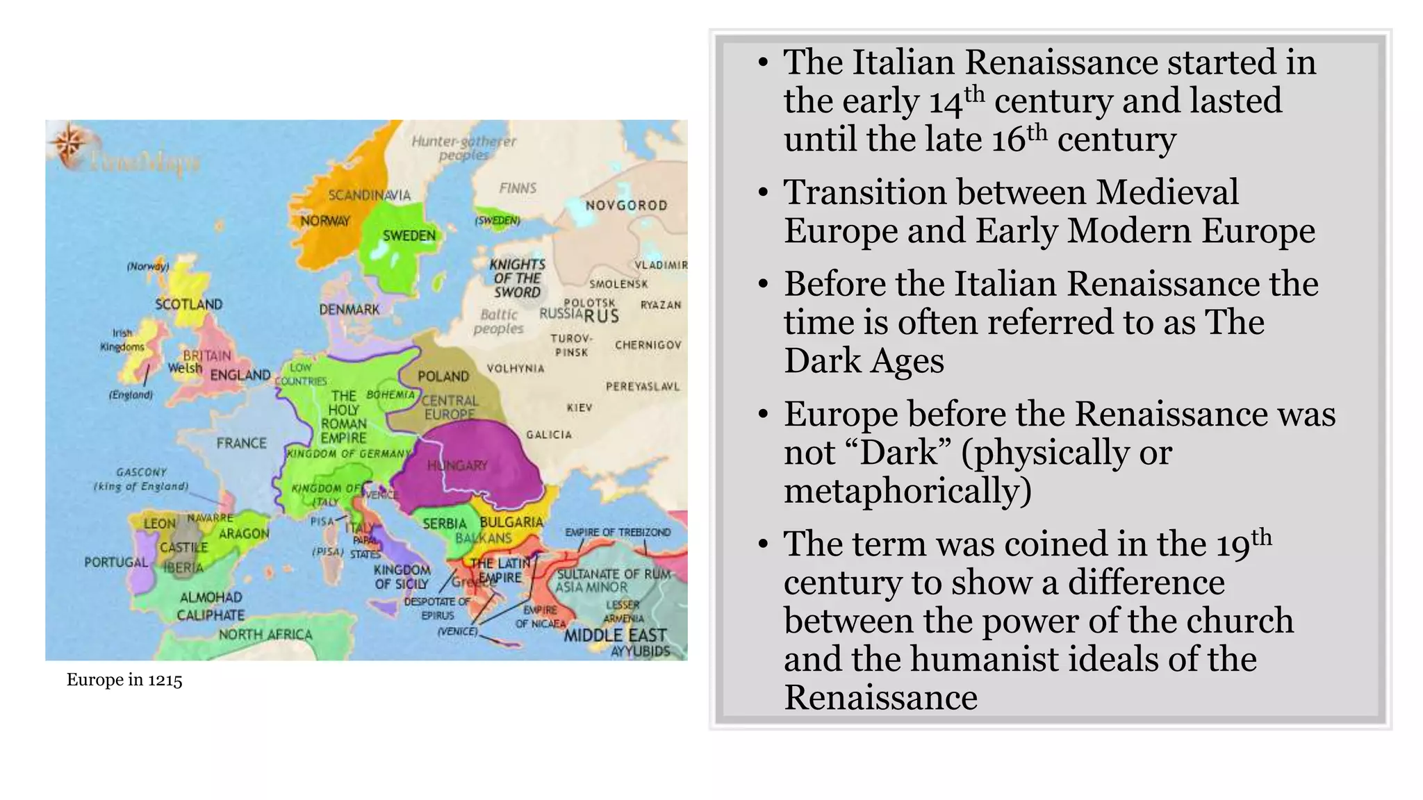 The Italian Renaissance | PPTX