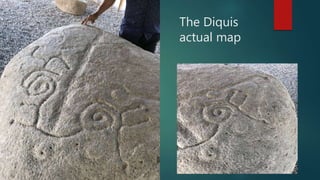 The Diquis
actual map
 