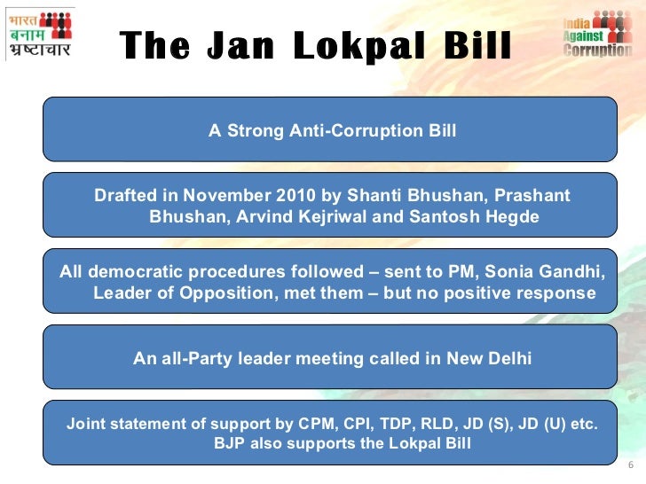 The jan lokpal bill 18th april english final