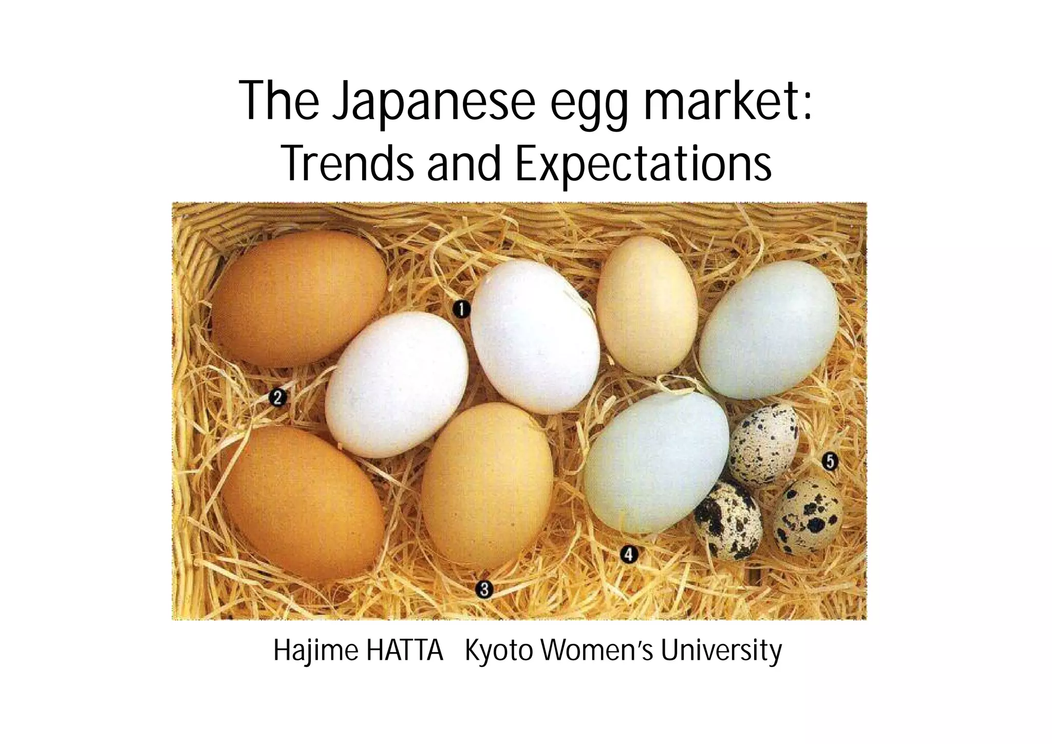 The japanese egg market trends and expectationshatta village neuf