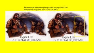 Let's see now the following image that is on page 25 of “The
Watchtower” magazine, issue March 1st, 2007:
 