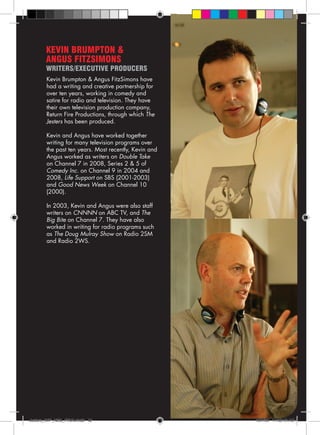 The jesters season 1 press kit | PDF