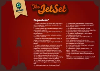 Cómosehabla?
Rápidomuyrrápido. En un entorno neutral que sirve de fondo para el tema que se trata, o
guarda cierta relación aunque no sea literal, pero permite encuadrarlo dentro de los espacios
cotidianos. Así, el bebé en un parque o la chica en un burger. Los monólogos son como
paréntesis en el tiempo, al estilo de los “discursos” de Reservoir Dogs, pero más dinámicos
gracias a dos aspectos:
• Mientras habla, el personaje pasa de primer plano a PPP por corte.
• Cuando quiere subrayar algo de lo que se habla se inserta un plano con una situación, un gag
visual, que traduce humorísticamente aquello de lo que se está hablando.
 
