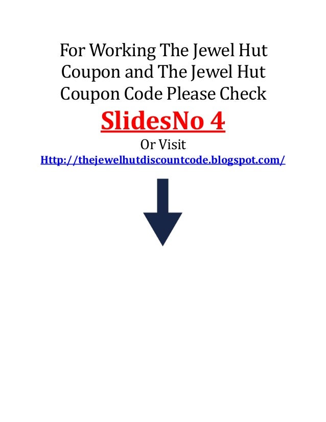 jewel hut discount
