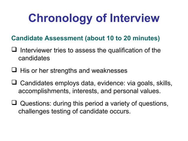 The Job Application Process Interview Ppt The Job Application Process Interview Ppt