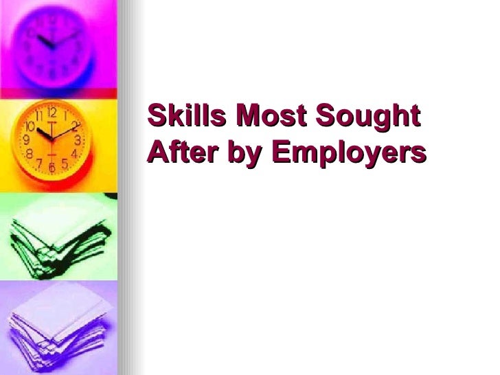 skills most sought after by employers