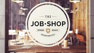 The Job Shop: TeamPeople