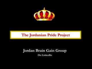 The Jordanian Pride Project Jordan Brain Gain Group  On LinkedIn 