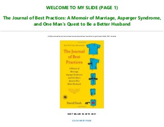 E Book F R E E The Journal Of Best Practices A Memoir Of Marriage