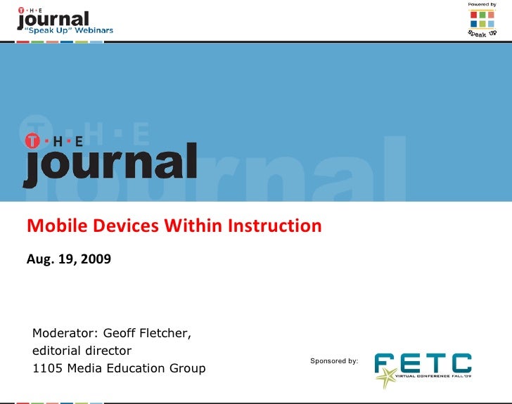 Mobil Devices Within Instruction