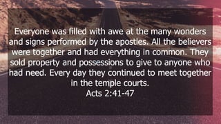 The journey becoming a disciple