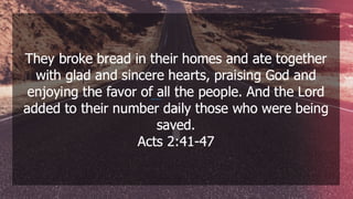 The journey becoming a disciple