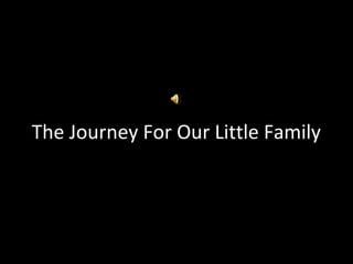 The Journey For Our Little Family
 