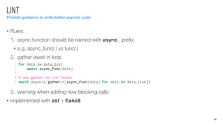 The journey of asyncio adoption in instagram | PDF