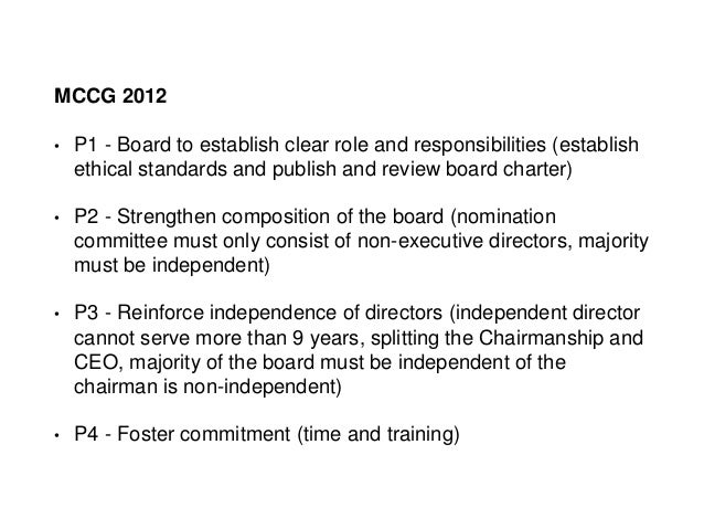 The Journey Of Corporate Governance In Malaysia So Far