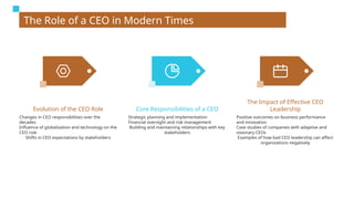 Ceo Direction Example The Journey of Leadership How CEOs Learn to Lead from the Inside Out.pptx