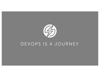 DEVOPS IS A JOURNEY
 