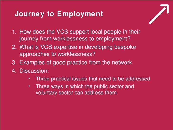 The journey to employment