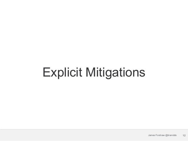 The Joy of Sandbox Mitigations