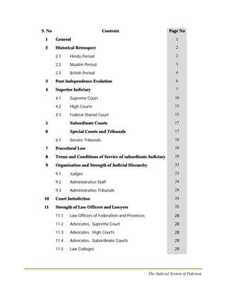 The judicial system of Pakistan | PDF