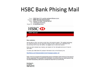 HSBC Bank Phising Mail 