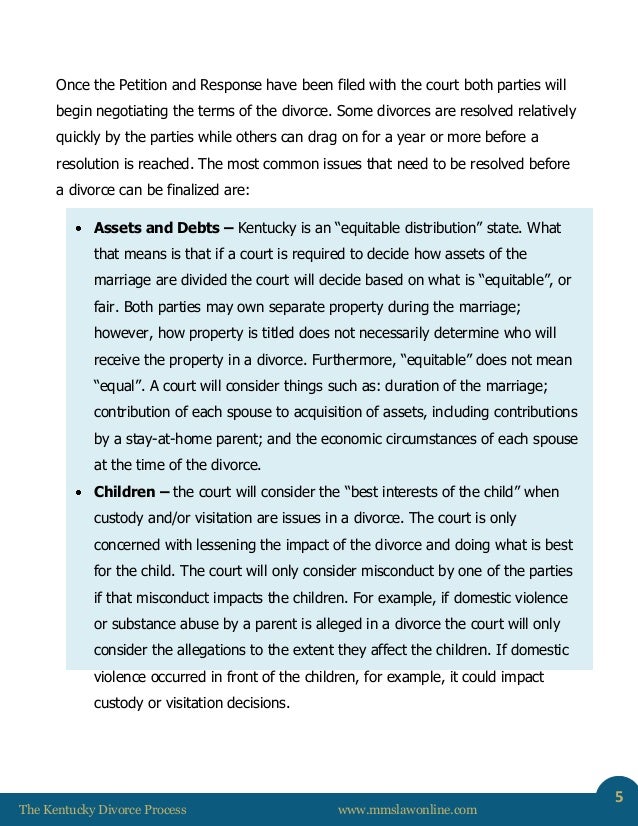 Divorce In Kentucky >> The Kentucky Divorce Process Divorce In Kentucky >> The Kentucky Divorce Process