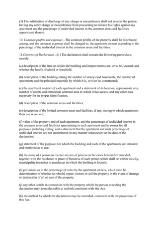 (5) The satisfaction or discharge of any charge or encumbrance shall not prevent the person
having any other charge or enc...