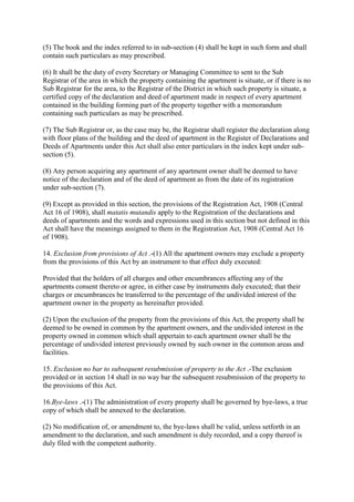 (5) The book and the index referred to in sub-section (4) shall be kept in such form and shall
contain such particulars as...