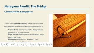 Permutation Magic The Kerala School of Mathematics: Origins and Legacy of Calculus in ...