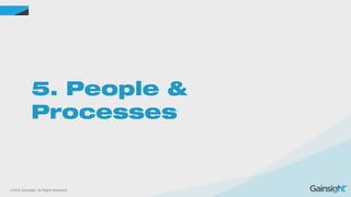 ©2015 Gainsight. All Rights Reserved.
5. People &
Processes
 