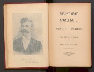 Ancient Magic, Magnetism and Psychic Forces -The Key to Power - L.A. Anderson